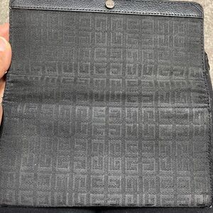 Givenchy Black Leather Clutch